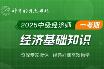 中级经济师精粹班